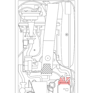179263 - IDEAL - Logic - Combi 30 ESP1 - Pump Housing